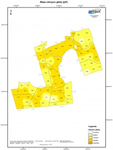 Soil pH map