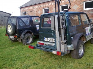 PAWROL cars used for soil analysis
