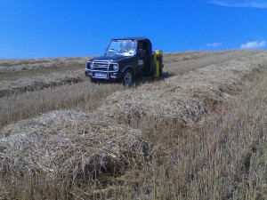PAWROL car with the soil testing equipment